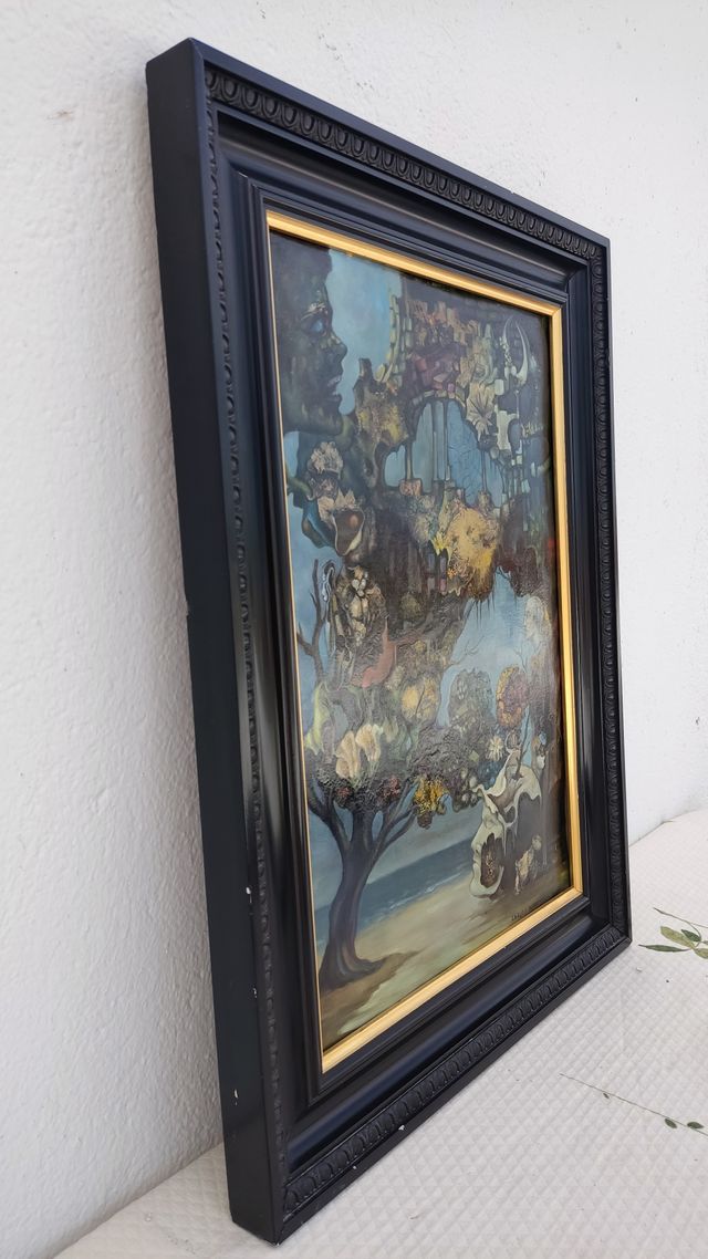 Cuadro del pintor Carlos Manteola, 1985