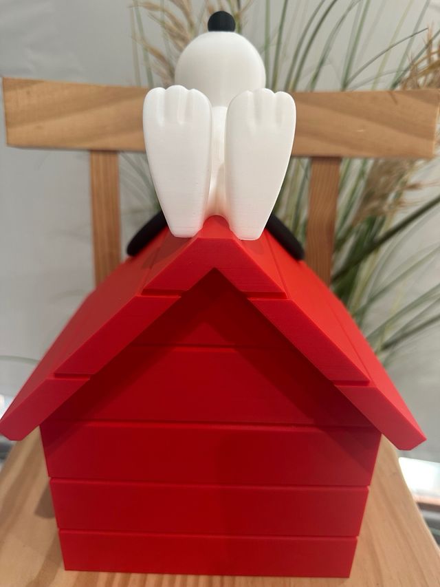 Caseta Snoopy 3D Impresa