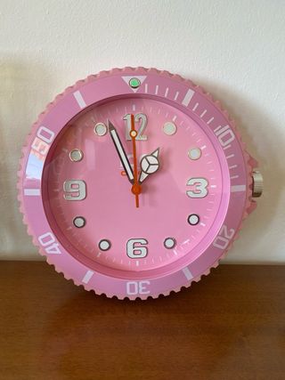 Orologio ICE clock, rosa, da parete, al quarzo