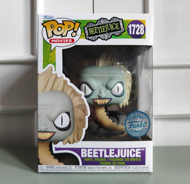 Beetlejuice Serpiente #1728 Funko POP! Movies