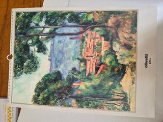Calendario Olivetti 1995 - Cézanne