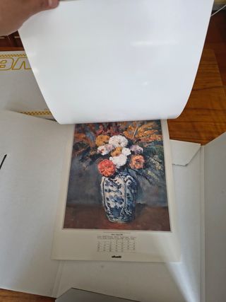 Calendario Olivetti 1995 - Cézanne