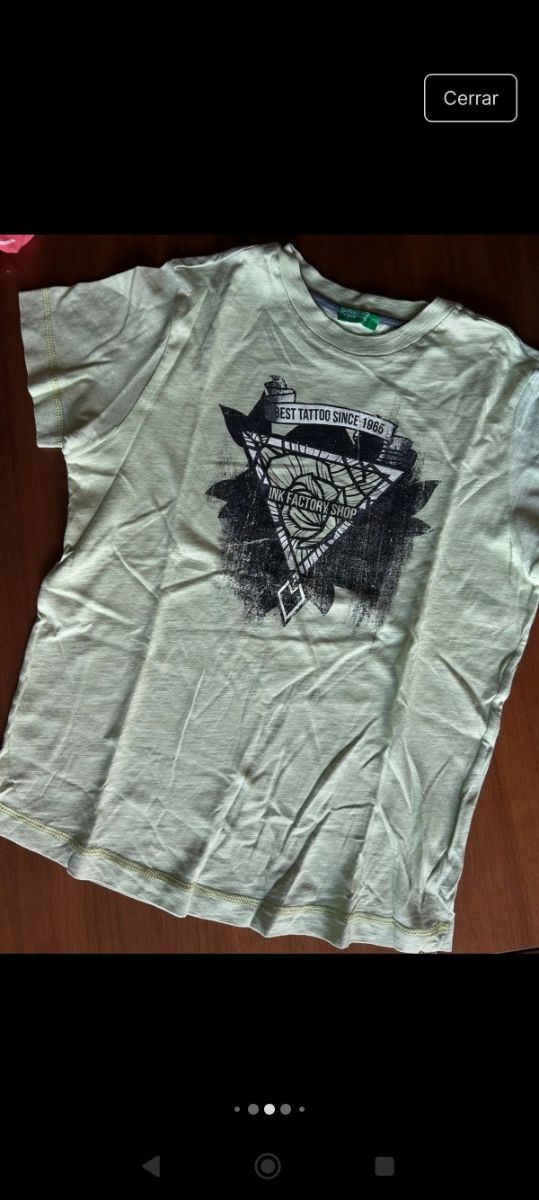 Camisetas niño 7-8 años - 8 uds