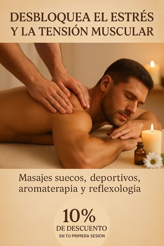 Masajes relajantes/ CON LUGAR