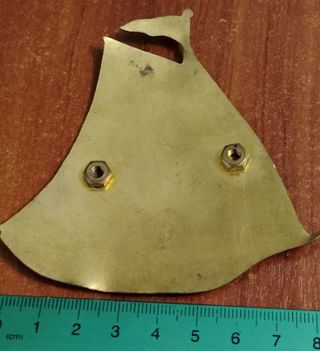 Chapa de Salou para moto Vespa