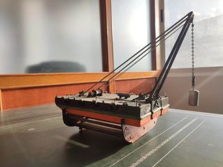 Maqueta barco pontona 2