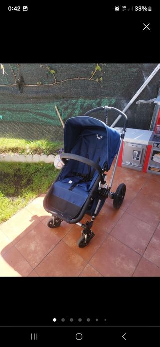 Carrito bebé bugaboo tres piezas camaleón