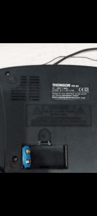 Radio Reloj Thomson - Despertador