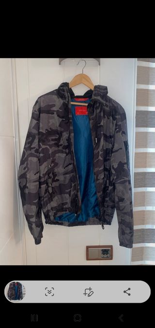 Chaqueta Zara de camuflaje
