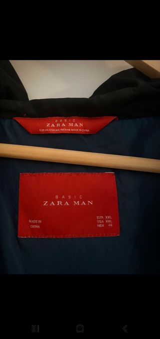 Chaqueta Zara de camuflaje