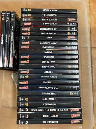 SUPER HEROES. Coleccion en DVD