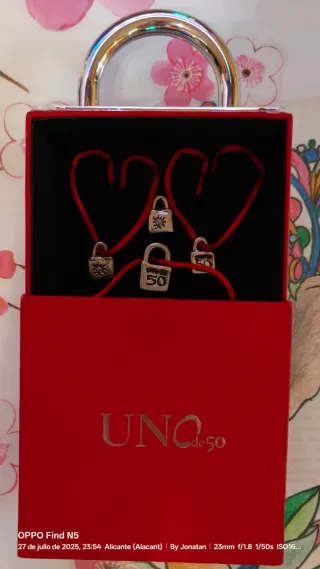 4 Charms Uno de 50.candados