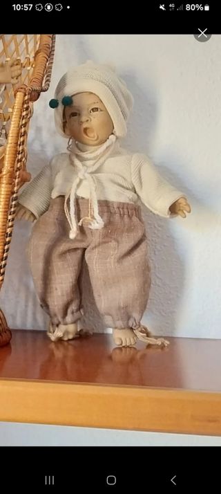 Muñeca de goma blanda bonito regalo de Navidad