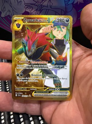 JUNTOS DE AVENTURAS ZOROARK EX DE N
