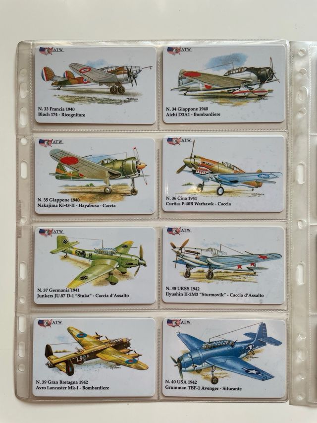 schede telefoniche atw aerei militari