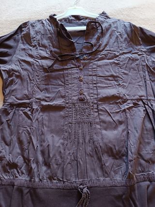 Blusa Lila Manga Larga Talla L