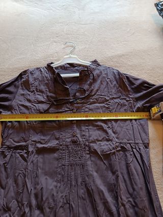 Blusa Lila Manga Larga Talla L