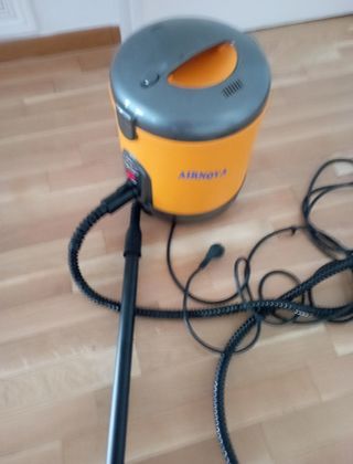 Vaporeta con ruedas industria.