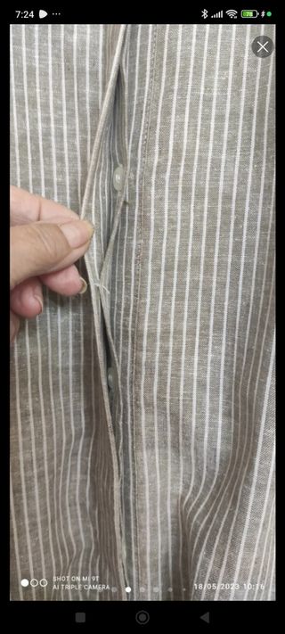 Vestido rayado Mango - verano