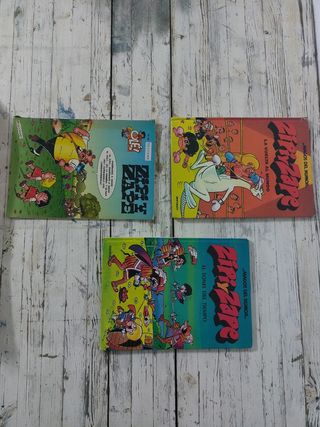 Comics Mortadelo y Filemón, Zipi y Zape y Tintín