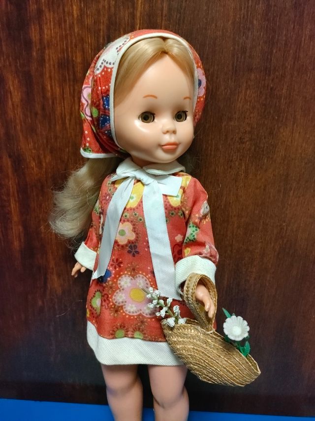 NANCY PRIMAVERA ROJO DIFÍCIL CON BOLSO ORIGINAL