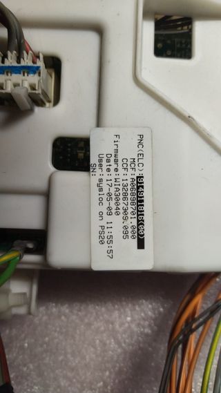 Placa lavadora Electrolux EWF1284BR