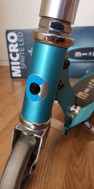 Patinete Micro Sprite LED Azul