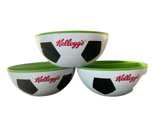 3 Ciotole Kellogg's Calcio