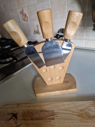 Set Tagliere & Coltelli Formaggio