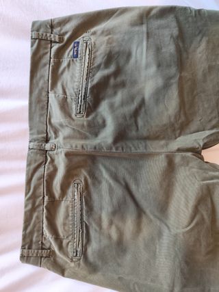 Pantalón 40 Weft verde militar