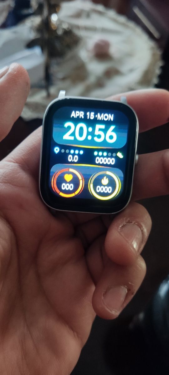 Smartwatch Pink & Black