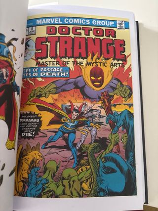 Marvel gold doctor extraño 3. a través de un or...