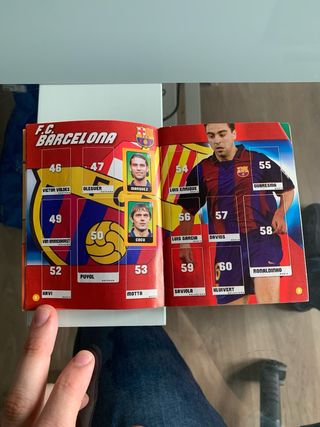 Álbum fútbol Liga Cracks 2004