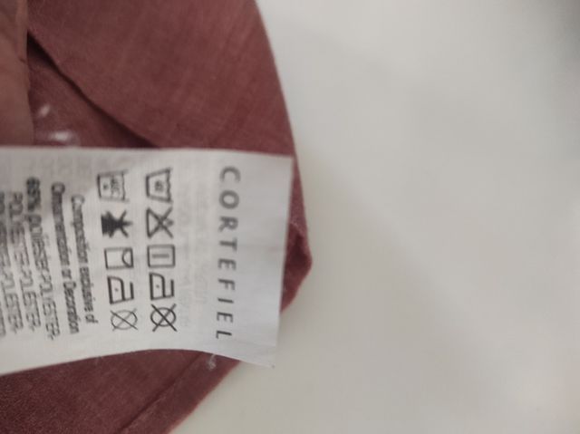 Blusa manga larga rosa / malva