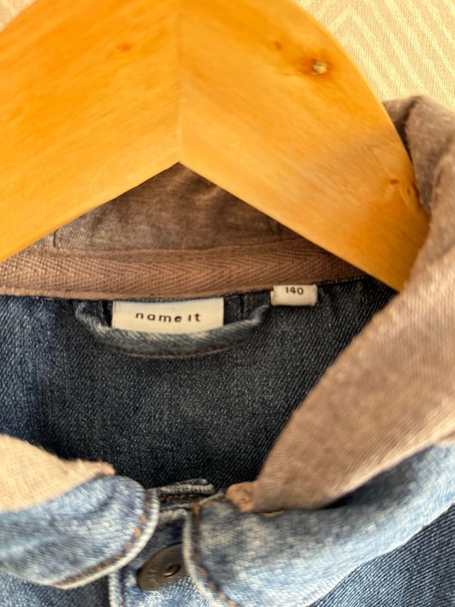 Cazadora vaquera niño con capucha 10 años