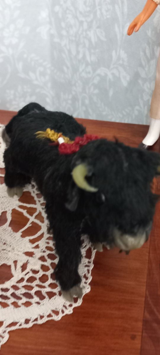 Muñecos toreros y toro vintage