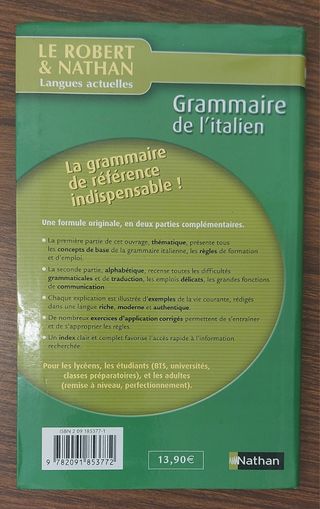 ROB & NATH GRAMMAIRE ITALIEN