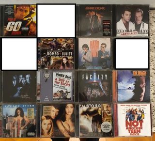 104 CD BANDA SONORA o minimo 5x25€