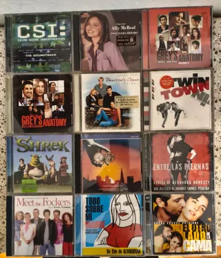 104 CD BANDA SONORA o minimo 5x25€