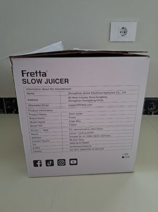 Licuadora prensado en frío