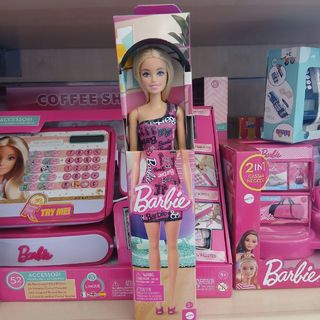 Barbie - Bambola bionda con capelli lisci