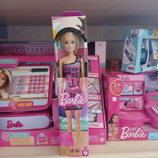 Barbie - Bambola bionda con capelli lisci