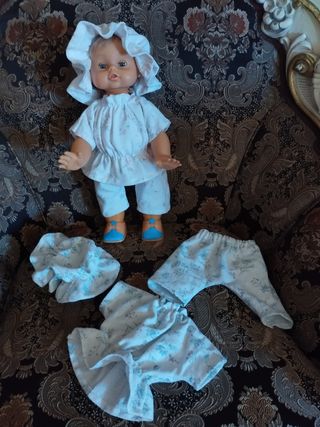 Bambola Cicciobello non funzionante con vestito