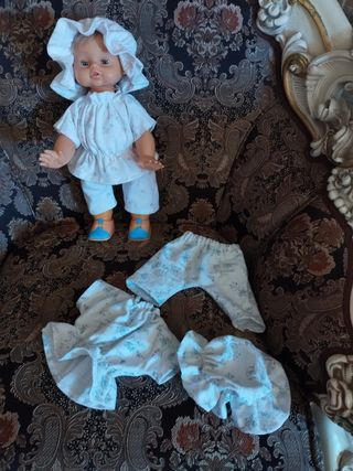 Bambola Cicciobello non funzionante con vestito