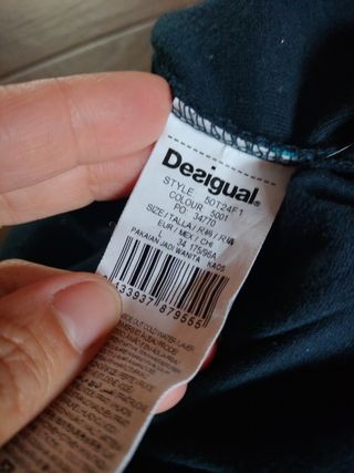 Jersey Desigual - Negro y Verde