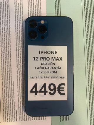 IPhone 12 Pro Max 128GB 6GB RAM - Como nuevo