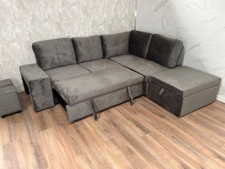 ¡NUEVO! SOFA RINCONERA CAMA + 2 PUFF Y ARCON