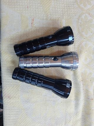 Pack 3 linternas de aluminio