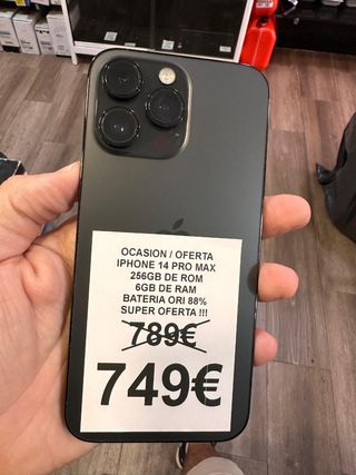 IPhone 14 Pro Max 256GB 6GB RAM - Como nuevo