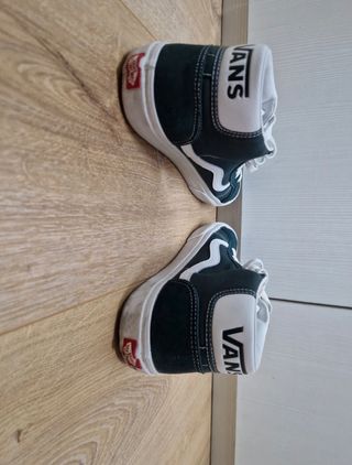 Vans altas verdes